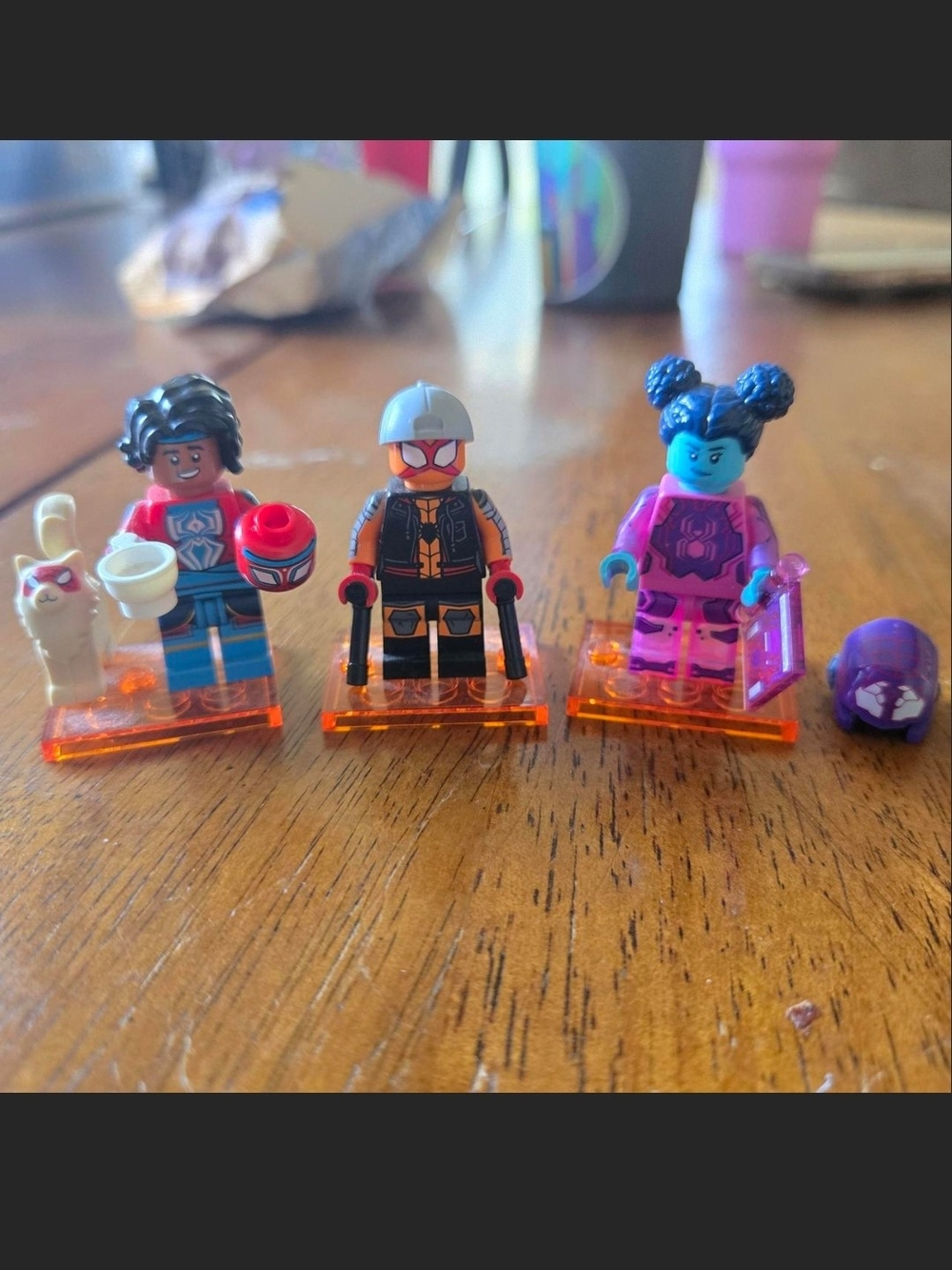 Lego Minifigurine Lot Of 3 Spiderverse